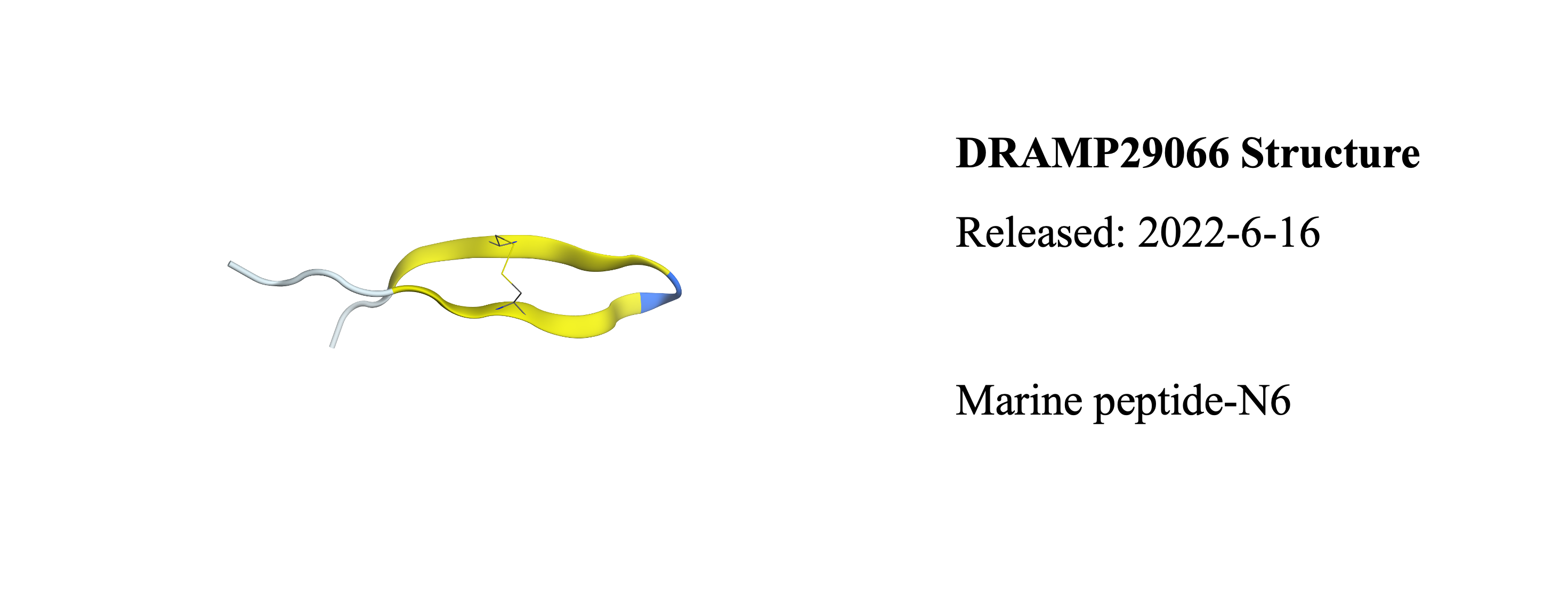 DRAMP29066 predicted structure