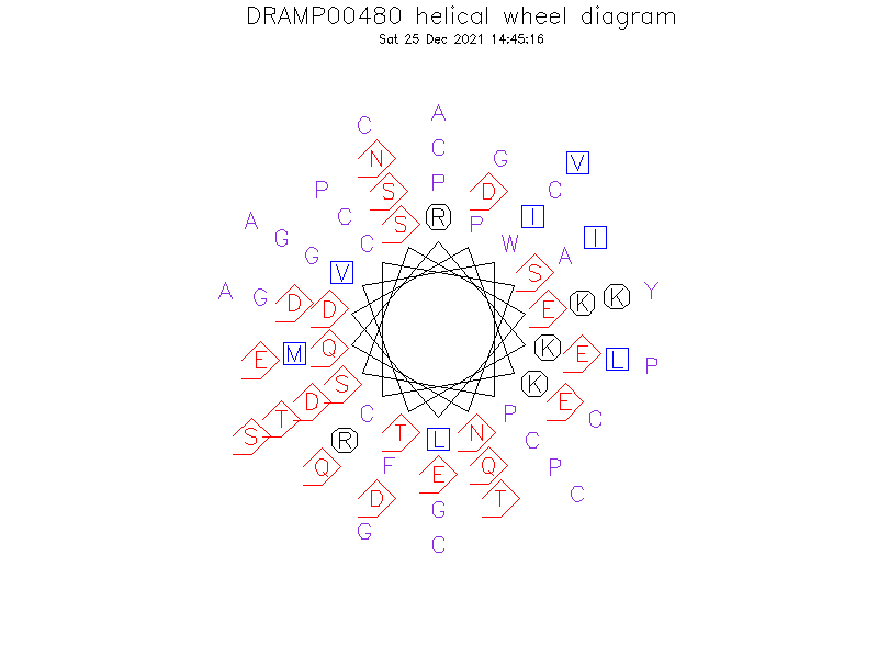 DRAMP00480 helical wheel diagram