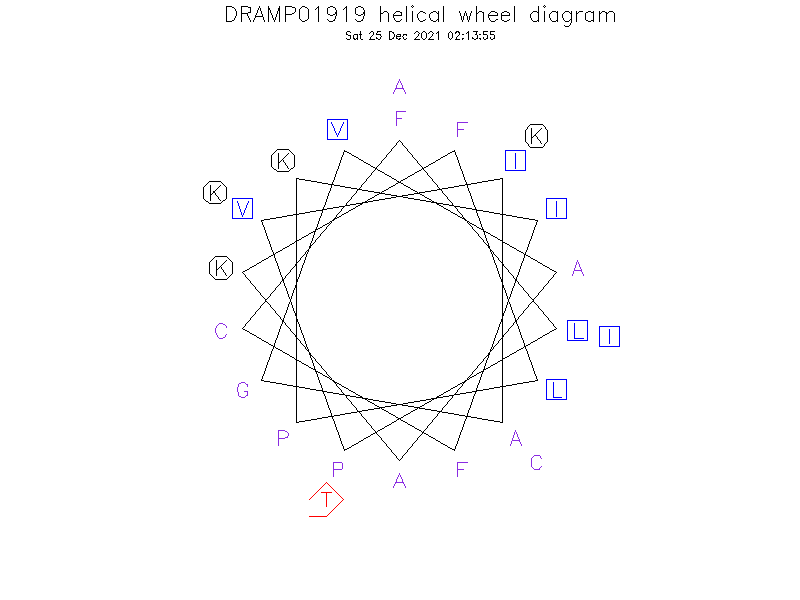 DRAMP01919 helical wheel diagram