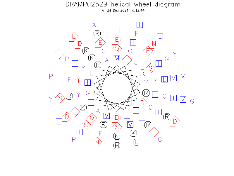 DRAMP02529 helical wheel diagram