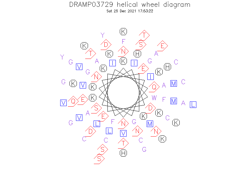 DRAMP03729 helical wheel diagram