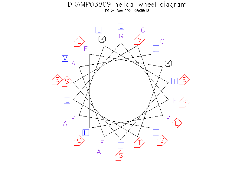 DRAMP03809 helical wheel diagram