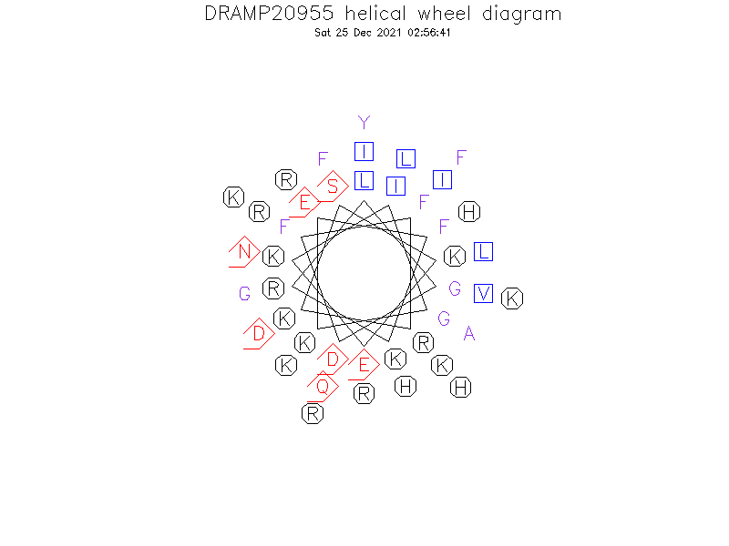 DRAMP20955 helical wheel diagram