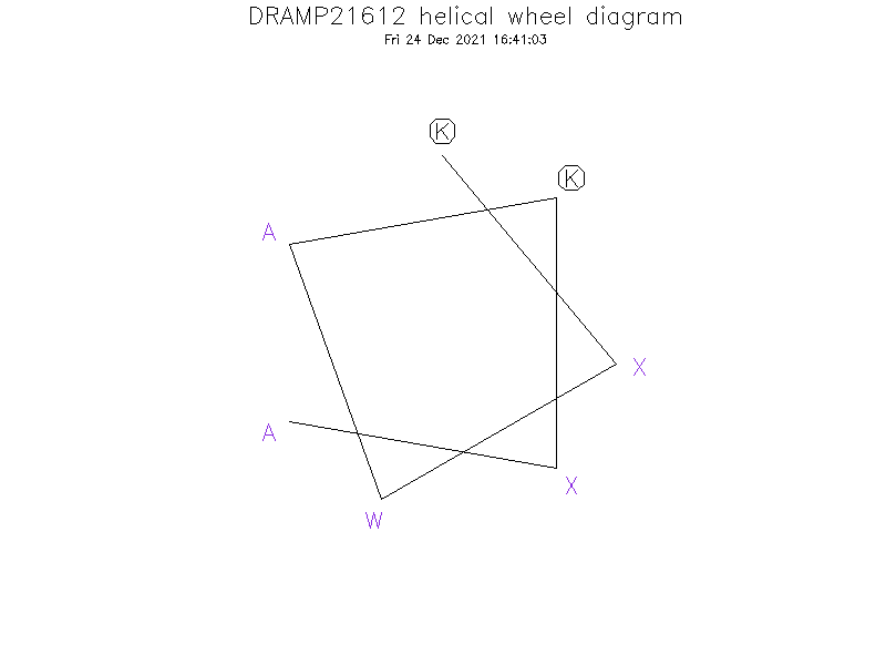 DRAMP21612 helical wheel diagram